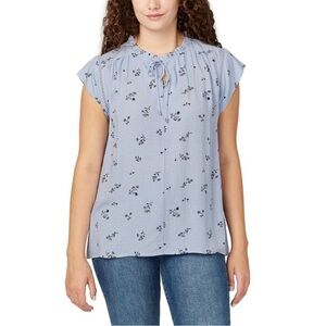 Buffalo David Bitton - Flutter Sleeve Floral Top